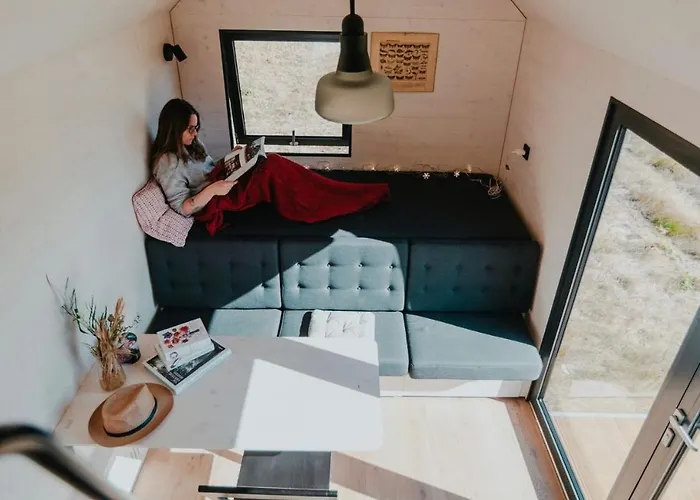Kamp alanı Mobile Hut - Statek Stary Tyn - Luxusni Glampingove *