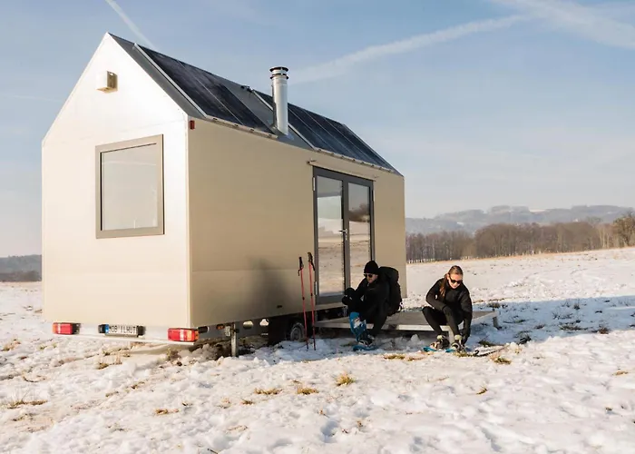 Mobile Hut - Statek Starý Týn - Luxusní Glampingové *